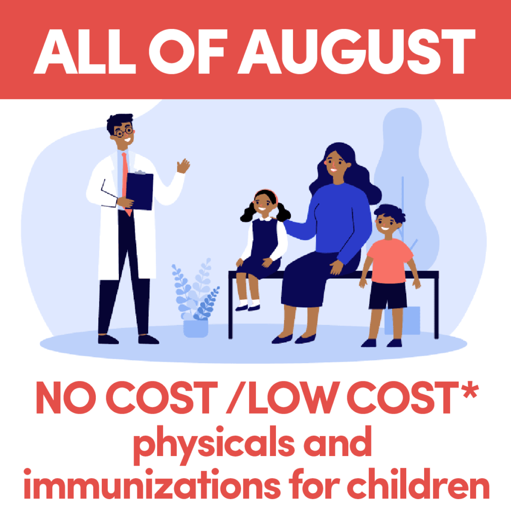 American Indian Health Service of Chicago Children's Back To School Clinic